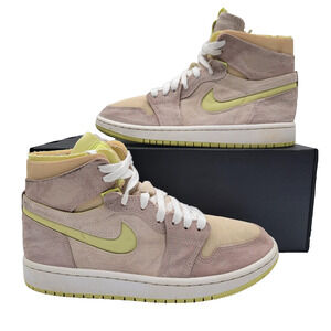Nike Air Jordan 1 Zoom CMFT Shoes Women's Sz 7.5 High Top Suede CT0979-200 (303)